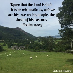 Know that the Lord is God. It is he who