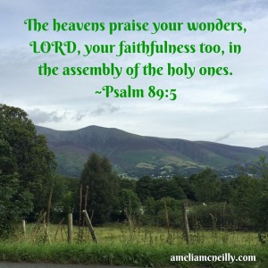 The heavens praise your wonders, LORD, your (1)