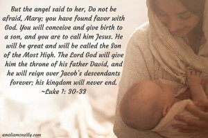 -The virgin will conceive and give birth to a son, and they will call him Immanuel which means -God with us”).” -Matthew 1-23 (1)